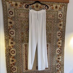 Elegant White Women's Pants